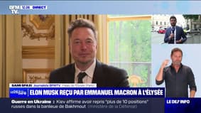 Le patron de Tesla, Elon Musk, reçu par Emmanuel Macron à  l'Élysée