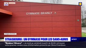 Strasbourg: le gymnase Branly mobilisé pour accueillir les sans-abri
