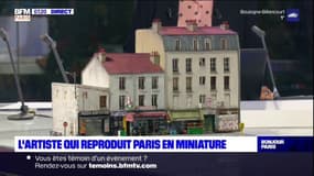 Coup de pouce: l'artiste Nicolas Pierre reproduit Paris en miniature