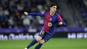 Le Barcelonais Hector Fort le 3 mai 2025 