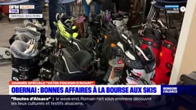 Obernai: faire des bonnes affaires à la bourse aux skis