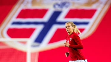 Ada Hegerberg avec la Norvège, en 2022.
