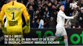 OM 2-1 Brest: Du beau jeu, un bon Payet et un bijou de Radonjic, comment Marseille a battu Brest