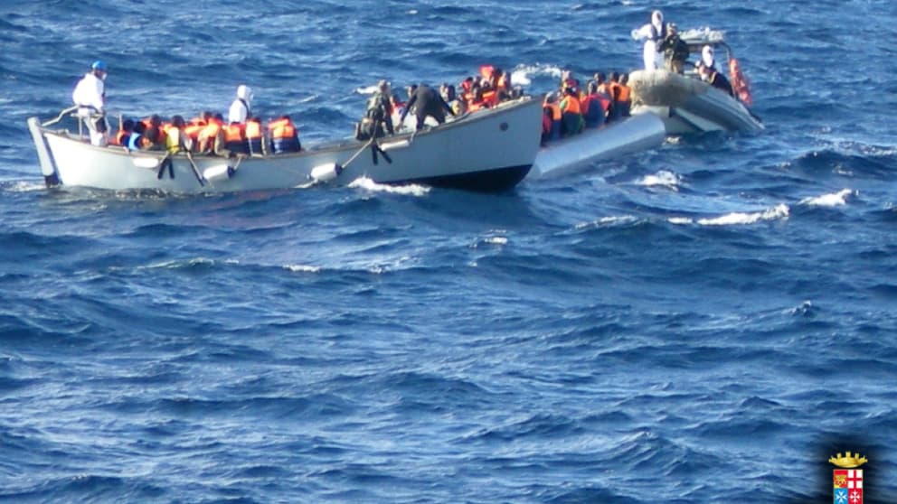 Environ 1.100 migrants secourus au large de la Libye au cours de neuf ...