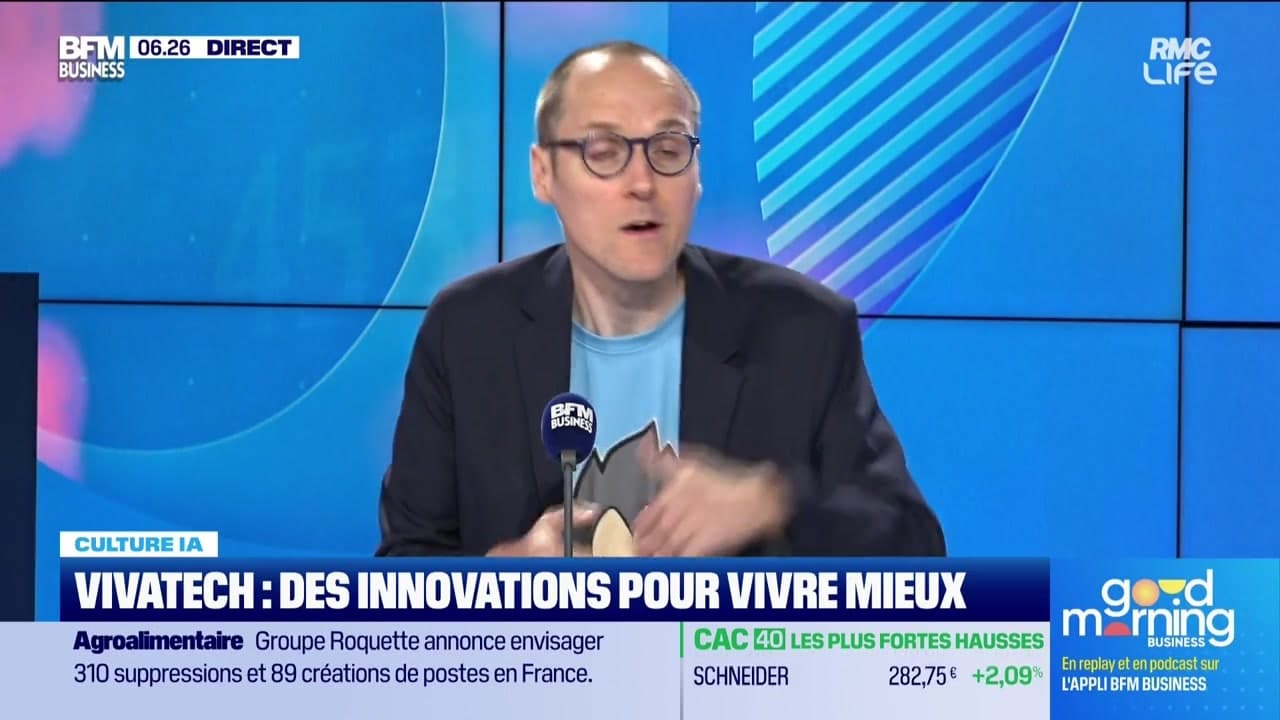 Kültür Yapay Zeka: VivaTech, Daha İyi Yaşamak İçin Yenilikler - Anthony Morel - 18/06