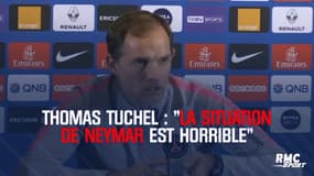Thomas Tuchel : "La situation de Neymar est horrible"