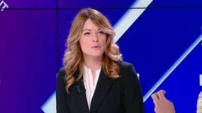 Maud Bregeon, porte-parole du gouvernement, le 13 octobre 2024 sur le plateau de BFMPolitique.