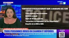 Marseille: trois personnes mises en examen après l'agression de joueurs de l'OM en mai dernier