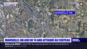 Marseille: un adolescent de 14 ans attaqué au couteau