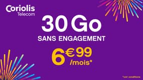 Ce forfait mobile 30 Go en Série Spéciale est à saisir si vous avez un petit budget