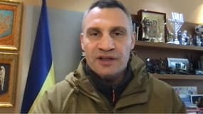 Vitali Klitschko, maire de Kiev, lors d'une interview sur BFMTV le 6 avril 2022