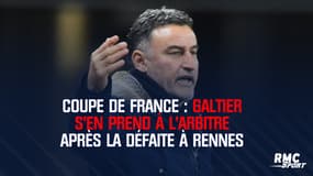 Coupe de France : Galtier s’en prend à l’arbitre après la défaite à Rennes