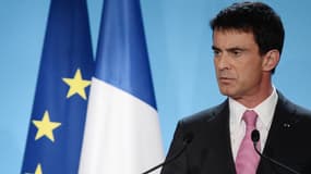 Le Premier ministre Manuel Valls 