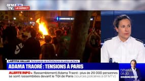 Incidents à Paris: pour la porte-parole de la préfecture de police, "la situation est sous contrôle"