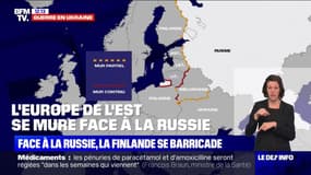 Face à la menace russe, les pays qui partagent une frontière avec le régime de Vladimir Poutine construisent des murs pour se protéger