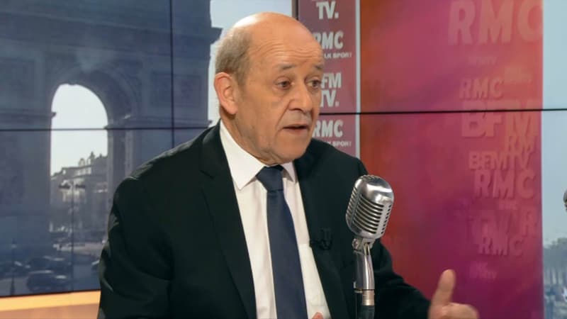 Jean-Yves Le Drian sur BFMTV et RMC.