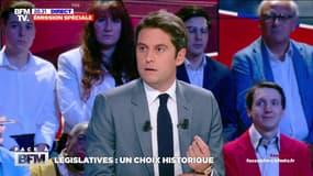 Gabriel Attal: "Je regrette que ce ne soit pas un débat"