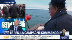 Présidentielle: Marine Le Pen poursuit sa campagne commando