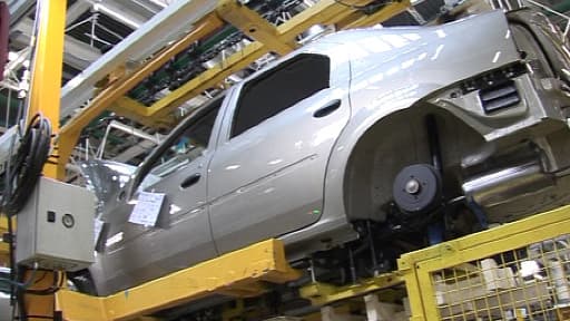 Chaîne de montage d'une usine Renault (Photo d'illustration)