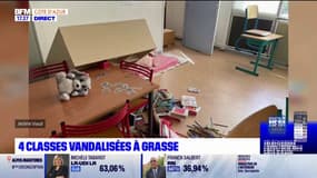 Grasse: une école vandalisée