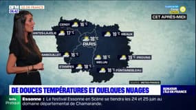Météo Paris-Île-de-France: des températures douces et quelques nuages