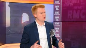 Adrien Quatennens sur BFMTV le 25 novembre 2021