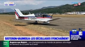 50 ans d'existence pour l'aérodrome de Sisteron-Vaumeilh qui voit les décollages s'enchaîner