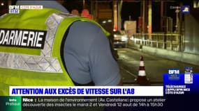 Alpes-Maritimes: des contrôles pour les très grands excès de vitesse sur l'A8
