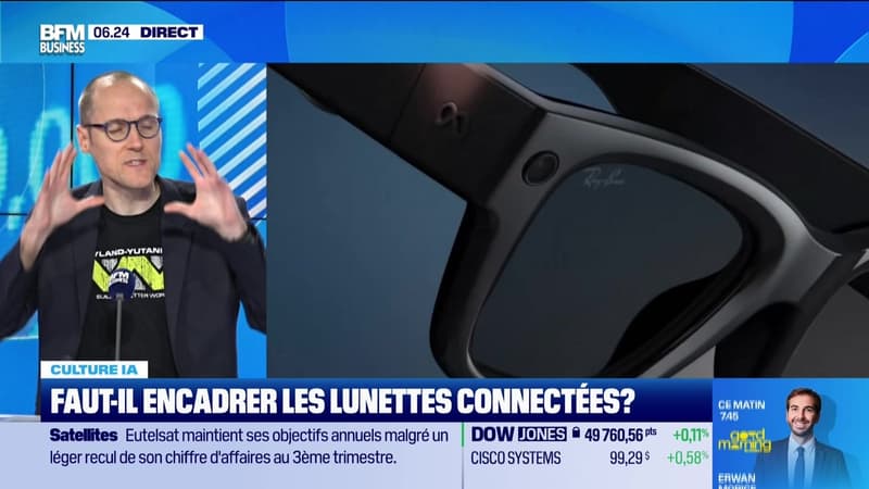 Culture IA : Faut-il encadrer les lunettes connectées ?, par Anthony Morel - 13/05