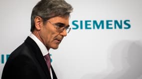 Joe Kaeser, le PDG de Siemens, ne s'avoue par vaincu.