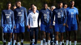 L'équipe de France de football le 9 octobre 2023