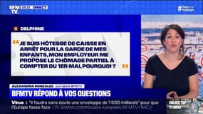 Je suis en arrêt pour garde d'enfants, mon employeur veut me mettre au chômage partiel le 1er mai, pourquoi? BFMTV répond à vos questions