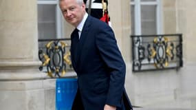 Le ministre de l'Economie Bruno Le Maire, le 1er juillet 2022 au palais de l'Elysée, à Paris