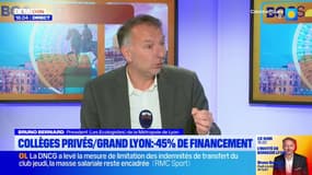 Bruno Bernard, président (Les Ecologistes) de la Métropole de Lyon, était l'invité de "Bonsoir Lyon"