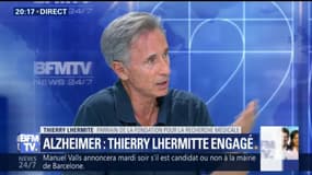 Alzheimer: "Le don privé c'est un tiers du budget des chercheurs" explique Thierry Lhermitte