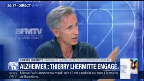 Alzheimer: "Le don privé c'est un tiers du budget des chercheurs" explique Thierry Lhermitte