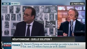 Le parti pris d'Hervé Gattegno: 70 ans de la libération d'Auschwitz: "Contre le négationnisme, la répression n'est pas la solution" - 28/01 