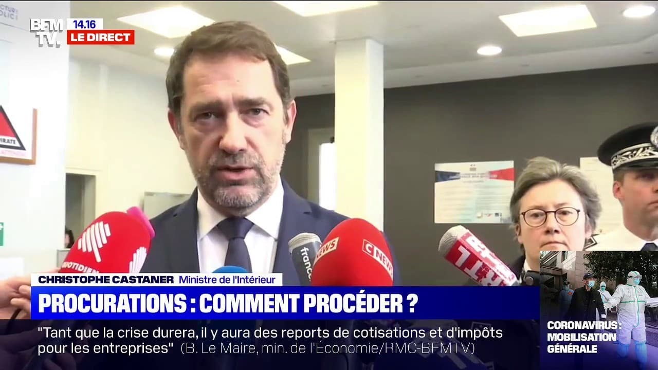 Christophe Castaner "Des mesures sont prises pour que les élections se