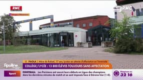 Collège/lycée : 13.800 élèves toujours sans affectation