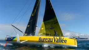 Louis Burton a reculé au troisième rang du Vendée Globe