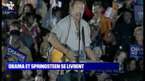 Obama et Springsteen se livrent - 28/10