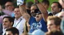 Diego Maradona et Agustin Pichot (à gauche)
