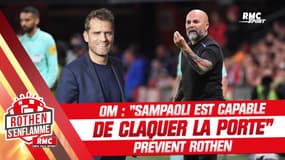 OM : "Sampaoli peut claquer la porte", prévient Rothen