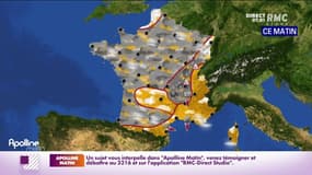 Météo : week-end gris et pluvieux en prévision sur toute la moitié nord du pays