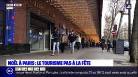 Noël à Paris: le tourisme pas à la fête