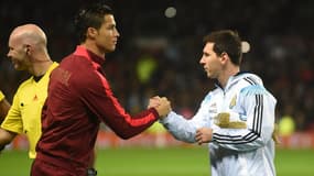 Cristiano Ronaldo et Lionel Messi en 2014