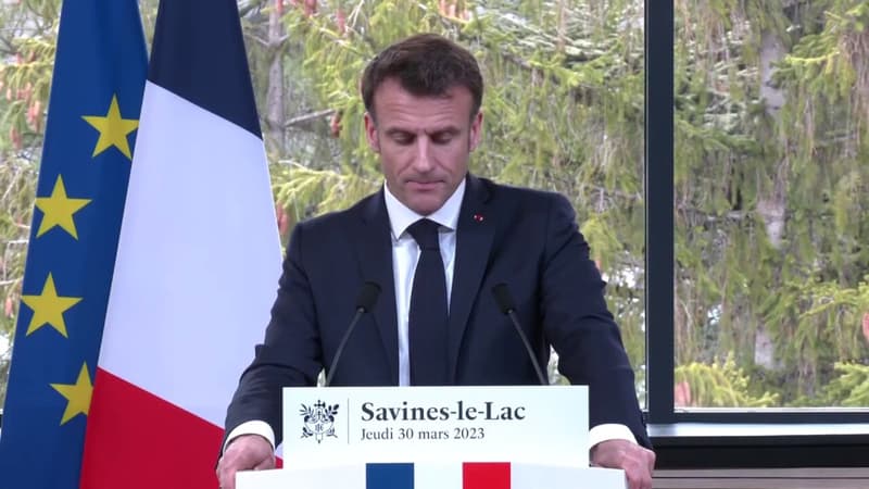 Plan eau: Emmanuel Macron annonce 30 millions d'euros pour 