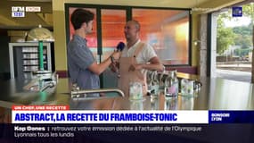 Un Chef, une recette: cocktailframboise Tonic de Rémy Savage