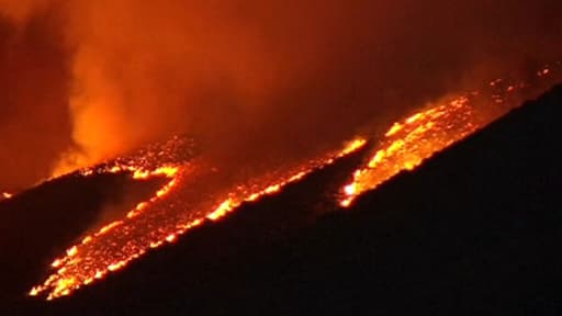 Pour l'instant, le feu n'est maitrisé qu'à 8%.