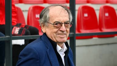 Noël Le Graët à Guingamp en septembre 2024.